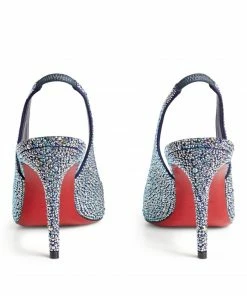 Christian Louboutin Kate Sling Strass Pumps 85 J743 Slingback Heels -Christian Louboutin Online Shop christian louboutin kate sling strass pumps 85 17489107 36698562 1000