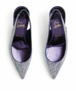 Christian Louboutin Kate Sling Strass Pumps 85 J743 Slingback Heels -Christian Louboutin Online Shop christian louboutin kate sling strass pumps 85 17489107 36698563 1000