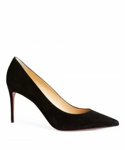 Christian Louboutin Kate Suede Pumps 85 BK01 Courts