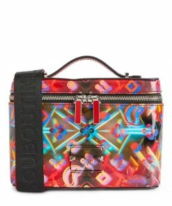 Christian Louboutin Kypipouch Patent Leather Cross-Body Bag J806 Top Handle Bags