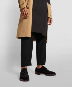 Christian Louboutin Laurlaf Suede Brogues BK01 Smart Shoes -Christian Louboutin Online Shop christian louboutin laurlaf suede brogues 16559777 32106724 1000