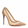 Christian Louboutin Leather Galativi Pumps 100 PK5S Courts