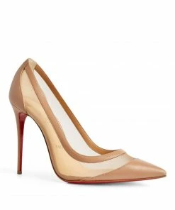 Christian Louboutin Leather Galativi Pumps 100 PK5S Courts