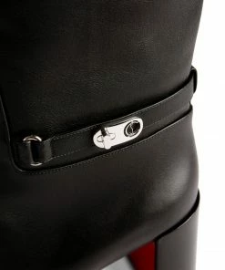 Christian Louboutin Lock Botta Leather Knee-High Boots 70 BK5T Knee High Boots 11 Christian Louboutin Lock Botta Leather Knee-High Boots 70 BK5T Knee High Boots -Christian Louboutin Online Shop christian louboutin lock botta leather knee high boots 70 17762806 37302217 1000