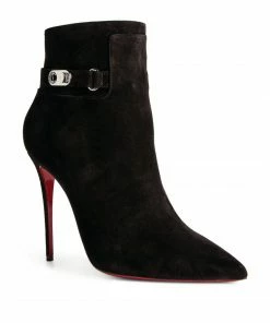 Christian Louboutin Lock So Kate Suede Ankle Boots 100 BK01 9 Christian Louboutin Lock So Kate Suede Ankle Boots 100 BK01 -Christian Louboutin Online Shop christian louboutin lock so kate suede ankle boots 100 17762855 37247917 1000