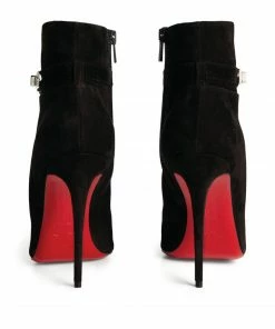 Christian Louboutin Lock So Kate Suede Ankle Boots 100 BK01 8 Christian Louboutin Lock So Kate Suede Ankle Boots 100 BK01 -Christian Louboutin Online Shop christian louboutin lock so kate suede ankle boots 100 17762855 37247919 1000