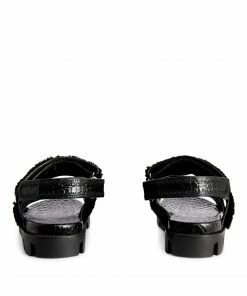 Christian Louboutin Lock Wool Sandals BK01 Flat Sandals 10 Christian Louboutin Lock Wool Sandals BK01 Flat Sandals -Christian Louboutin Online Shop christian louboutin lock wool sandals 17761930 37341592 1000