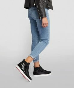 Christian Louboutin Lou Spikes High-Top Leather Sneakers CM53 High-Top Sneakers -Christian Louboutin Online Shop christian louboutin lou spikes high top leather sneakers 17763745 37247896 1000