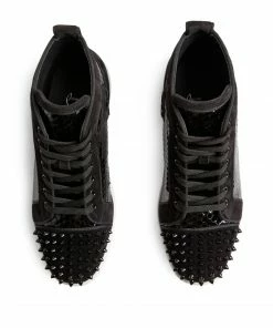 Christian Louboutin Lou Spikes High-Top Leather Sneakers CM53 High-Top Sneakers -Christian Louboutin Online Shop christian louboutin lou spikes high top leather sneakers 17763745 37248601 1000