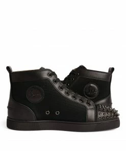 Christian Louboutin Lou Spikes Orlato Leather High-Top Sneakers B142 Low-Top Sneakers -Christian Louboutin Online Shop christian louboutin lou spikes orlato leather high top sneakers 17178478 34663380 1000
