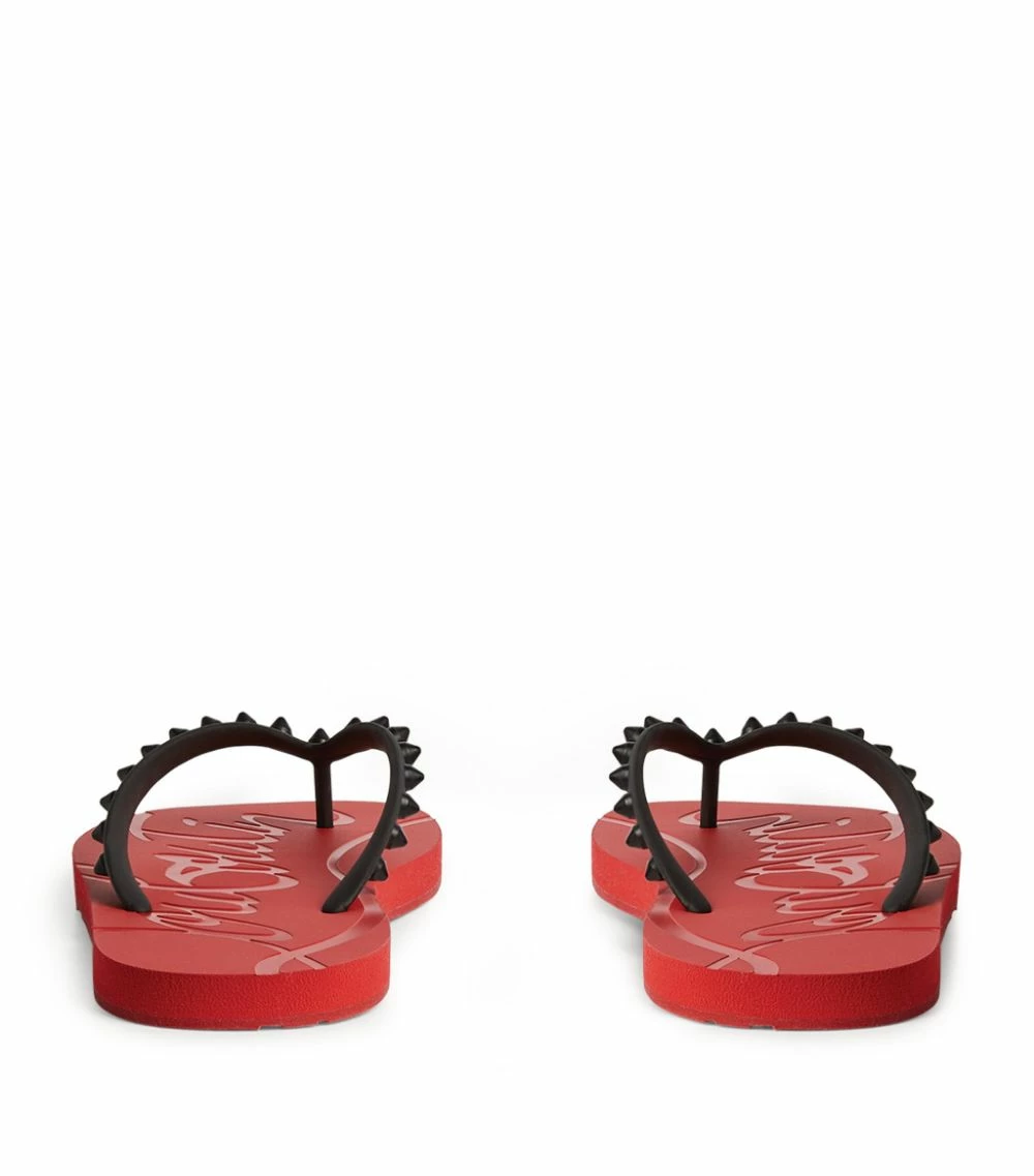 Christian Louboutin Loubi Flip Studded Flip Flops H358 3 Christian Louboutin Loubi Flip Studded Flip Flops H358 - Image 3