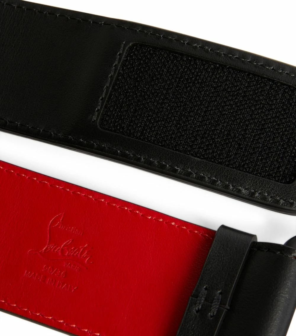 Christian Louboutin Loubi Leather Belt B260 Belts 3 Christian Louboutin Loubi Leather Belt B260 Belts - Image 3