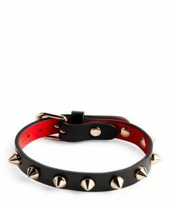 Christian Louboutin Online Shop 14 Christian Louboutin Loubilink Leather Bracelet CM6S Bracelets
