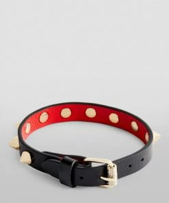 Christian Louboutin Loubilink Leather Bracelet CM6S Bracelets -Christian Louboutin Online Shop christian louboutin loubilink leather bracelet 16585405 32207916 1000