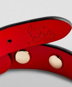 Christian Louboutin Loubilink Leather Bracelet R258 Charms -Christian Louboutin Online Shop christian louboutin loubilink leather bracelet 16594166 32308892 1000