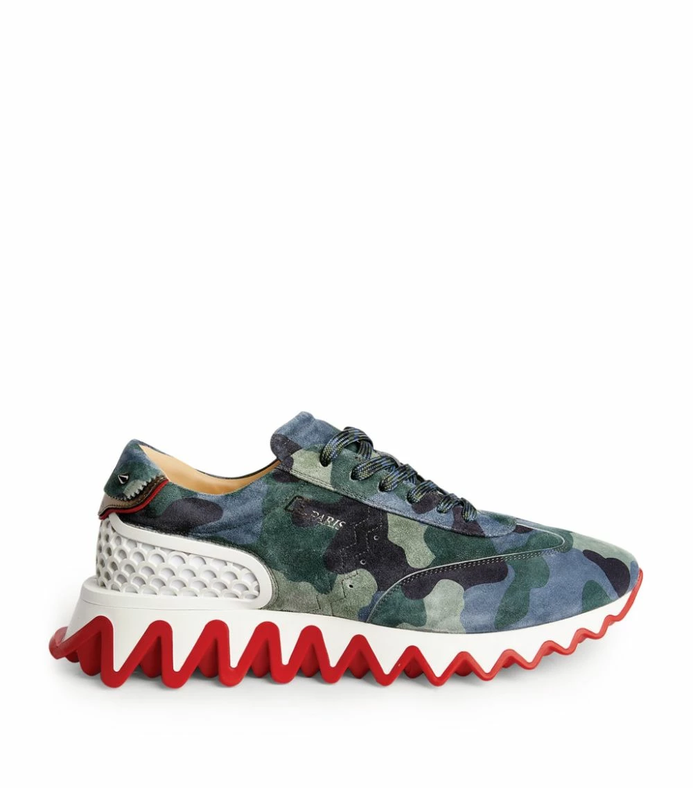 Christian Louboutin Loubishark Camo Sneakers M024 Low-Top Sneakers 1 Christian Louboutin Loubishark Camo Sneakers M024 Low-Top Sneakers