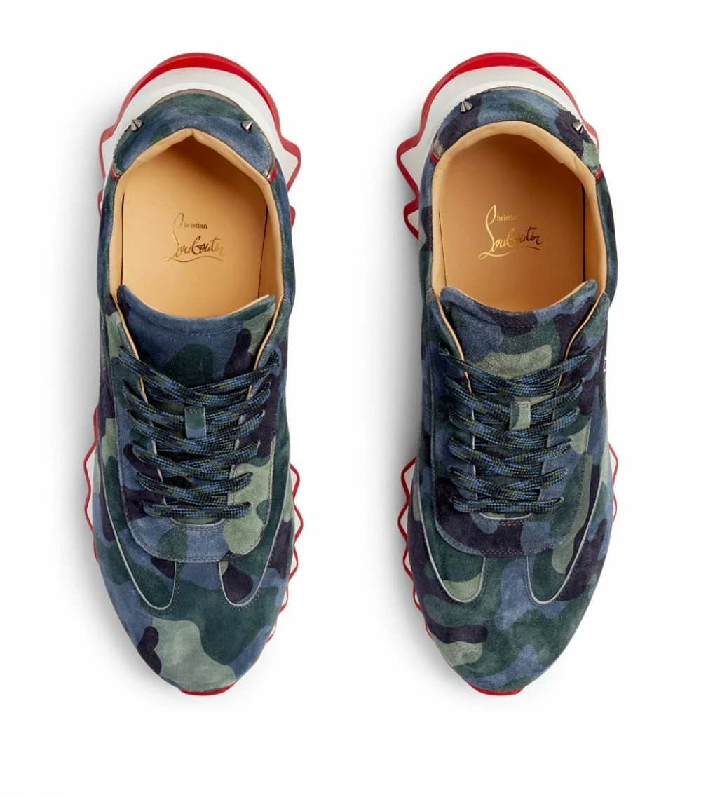 Christian Louboutin Loubishark Camo Sneakers M024 Low-Top Sneakers 3 Christian Louboutin Loubishark Camo Sneakers M024 Low-Top Sneakers - Image 3