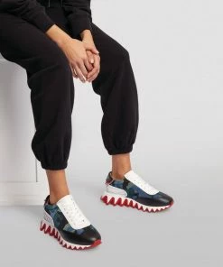 Christian Louboutin Loubishark Donna Suede Sneakers CMA3 Low-Top Sneakers -Christian Louboutin Online Shop christian louboutin loubishark donna suede sneakers 17761891 37246524 1000