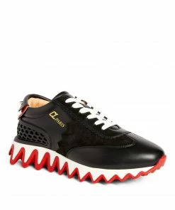 Christian Louboutin Loubishark Leather Sneakers H358 Low-Top Sneakers