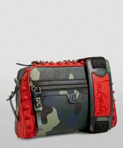 Christian Louboutin Loubitown Leather Camouflage Cross-Body Bag T016 Messenger Bags -Christian Louboutin Online Shop christian louboutin loubitown leather camouflage cross body bag 17494539 37268113 1000