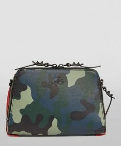 Christian Louboutin Loubitown Leather Camouflage Cross-Body Bag T016 Messenger Bags -Christian Louboutin Online Shop christian louboutin loubitown leather camouflage cross body bag 17494539 37269083 1000