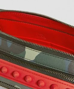 Christian Louboutin Loubitown Leather Camouflage Cross-Body Bag T016 Messenger Bags -Christian Louboutin Online Shop christian louboutin loubitown leather camouflage cross body bag 17494539 37269104 1000