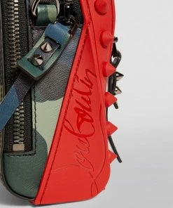 Christian Louboutin Loubitown Leather Camouflage Cross-Body Bag T016 Messenger Bags -Christian Louboutin Online Shop christian louboutin loubitown leather camouflage cross body bag 17494539 37269113 1000