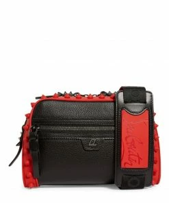 Christian Louboutin Loubitown Leather Cross-Body Bag B378 Messenger Bags