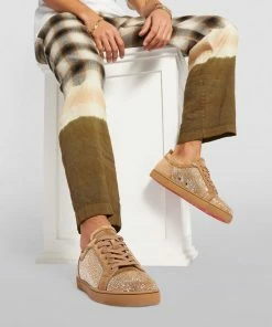 Christian Louboutin Louis Junior Embellished Suede Strass Sneakers C636 Slip-On Sneakers 12 Christian Louboutin Louis Junior Embellished Suede Strass Sneakers C636 Slip-On Sneakers -Christian Louboutin Online Shop christian louboutin louis junior embellished suede strass sneakers 16719837 32815890 1000