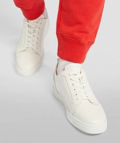 Christian Louboutin Louis Junior Leather Sneakers WH01 Low-Top Sneakers -Christian Louboutin Online Shop christian louboutin louis junior leather sneakers 16566525 32138425 1000