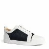 Christian Louboutin Louis Junior Orlato Leather Sneakers J796 Low-Top Sneakers