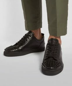 Christian Louboutin Louis Junior Spikes Leather Sneakers CM53 Slip-On Sneakers 11 Christian Louboutin Louis Junior Spikes Leather Sneakers CM53 Slip-On Sneakers -Christian Louboutin Online Shop christian louboutin louis junior spikes leather sneakers 16592669 32307397 1000