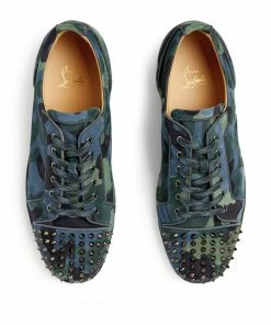 Christian Louboutin Louis Junior Spikes Orlato Sneakers M494 Low-Top Sneakers -Christian Louboutin Online Shop christian louboutin louis junior spikes orlato sneakers 17495515 36710724 1000