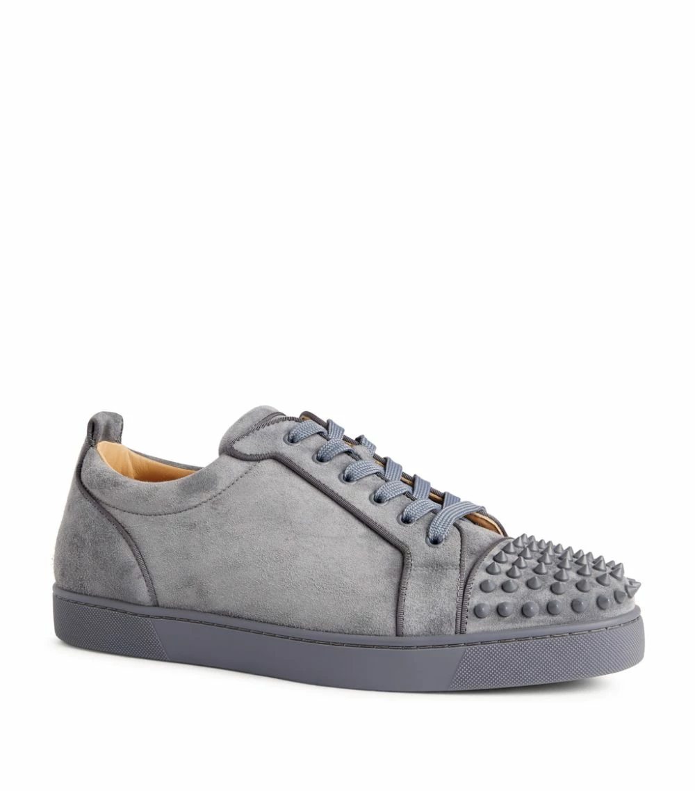 Christian Louboutin Louis Junior Spikes Orlato Suede Sneakers I457 Low-Top Sneakers 4 Christian Louboutin Louis Junior Spikes Orlato Suede Sneakers I457 Low-Top Sneakers - Image 4