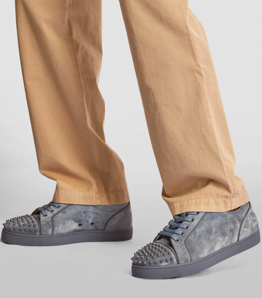 Christian Louboutin Louis Junior Spikes Orlato Suede Sneakers I457 Low-Top Sneakers 5 Christian Louboutin Louis Junior Spikes Orlato Suede Sneakers I457 Low-Top Sneakers - Image 5