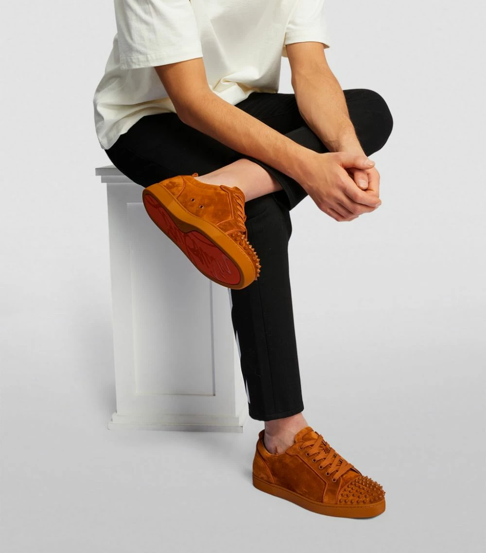 Christian Louboutin Louis Junior Spikes Orlato Suede Sneakers C797 Low-Top Sneakers 6 Christian Louboutin Louis Junior Spikes Orlato Suede Sneakers C797 Low-Top Sneakers - Image 6