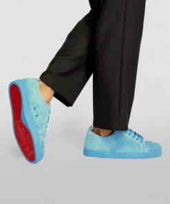 Christian Louboutin Louis Junior Spikes Suede Sneakers U830 Low-Top Sneakers -Christian Louboutin Online Shop christian louboutin louis junior spikes suede sneakers 17496430 37512341 1000