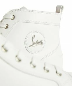 Christian Louboutin Louis Leather High-Top Sneakers WH01 -Christian Louboutin Online Shop christian louboutin louis leather high top sneakers 16592686 32308734 1000