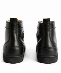 Christian Louboutin Louis Leather High-Top Sneakers CM53 -Christian Louboutin Online Shop christian louboutin louis leather high top sneakers 16594090 32308716 1000