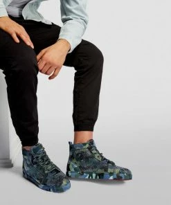 Christian Louboutin Louis Orlato Embellished Camouflage Sneakers J957 High-Top Sneakers 10 Christian Louboutin Louis Orlato Embellished Camouflage Sneakers J957 High-Top Sneakers -Christian Louboutin Online Shop christian louboutin louis orlato embellished camouflage sneakers 17646982 37268236 1000