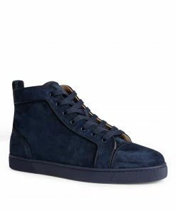 Christian Louboutin Louis Orlato Suede High-Top Sneakers BL4G -Christian Louboutin Online Shop christian louboutin louis orlato suede high top sneakers 17496436 36697906 1000