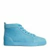 Christian Louboutin Louis Orlato Suede High-Top Sneakers U809