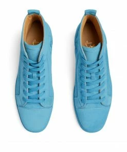 Christian Louboutin Louis Orlato Suede High-Top Sneakers U809 -Christian Louboutin Online Shop christian louboutin louis orlato suede high top sneakers 17496438 37486326 1000