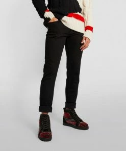 Christian Louboutin Louis T.S.Q Suede Sneakers M039 High-Top Sneakers -Christian Louboutin Online Shop christian louboutin louis t s q suede sneakers 16558851 32106850 1000