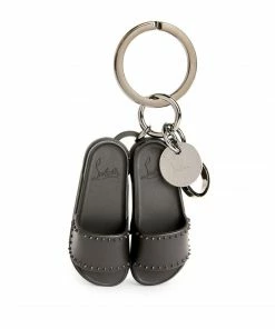 Christian Louboutin M Loubipool Rubber Keychain B078 Keychains
