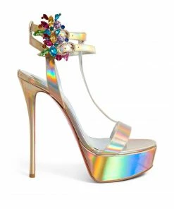 Christian Louboutin Mara Joli Patent Leather Sandals 150 S286 Heeled Sandals