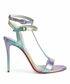Christian Louboutin Mara Nappa leather Sandals 100 J747 Heeled Sandals