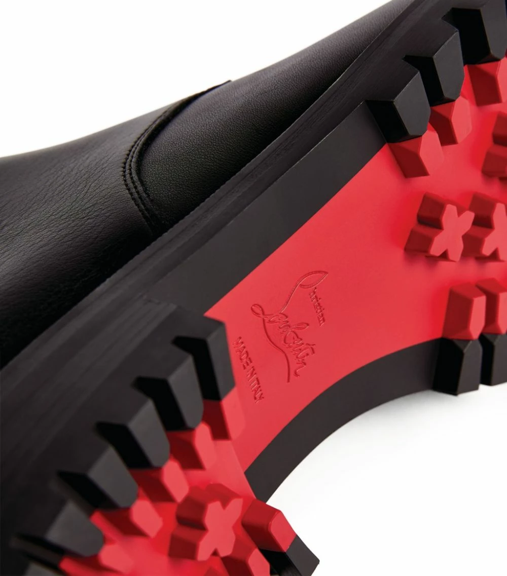 Christian Louboutin Mayr Leather Ankle Boots BK01 6 Christian Louboutin Mayr Leather Ankle Boots BK01 - Image 6