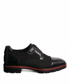 Christian Louboutin Mika Sky Leather Derby Shoes BK01 Smart Shoes