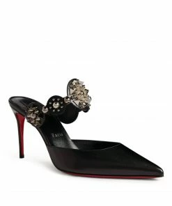 Christian Louboutin Miss Goldora Leather Mules 85 B580 Heeled Mules 11 Christian Louboutin Miss Goldora Leather Mules 85 B580 Heeled Mules -Christian Louboutin Online Shop christian louboutin miss goldora leather mules 85 17763704 37248610 1000